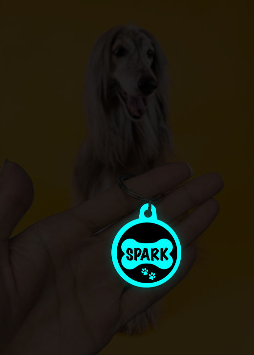 Spark | Dog Tag | Glow in Dark
