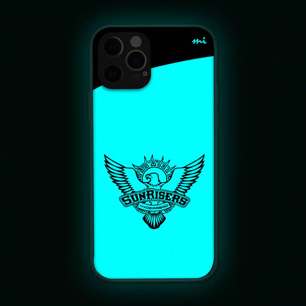 Sunrisers Hyderabad (SRH) | IPL | Cricket | Sports | Glow in Dark | Phone Cover | Mobile Cover (Case) | Back Cover