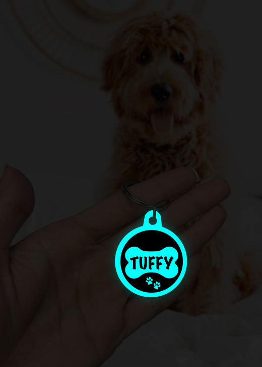 Tuffy | Dog Tag | Glow in Dark