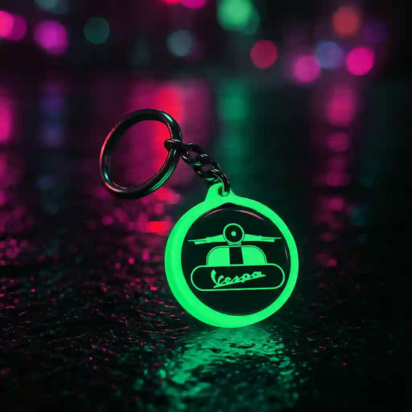 Vespa | Keychain | Glow in dark