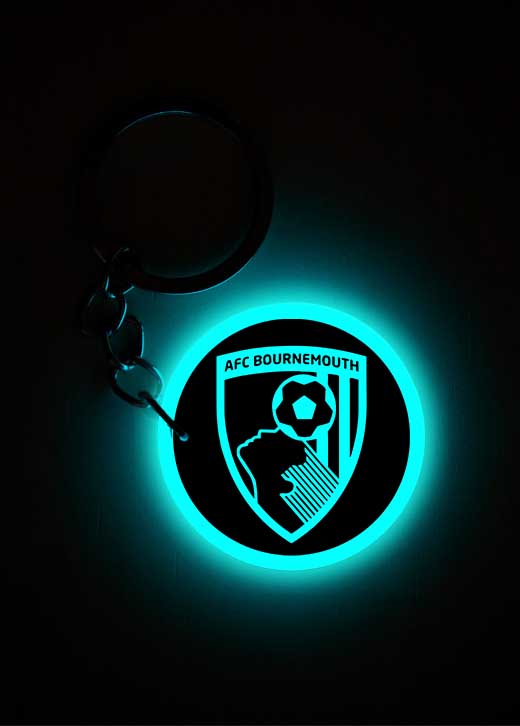 AFC Bournemouth | Keychain | Glow in Dark