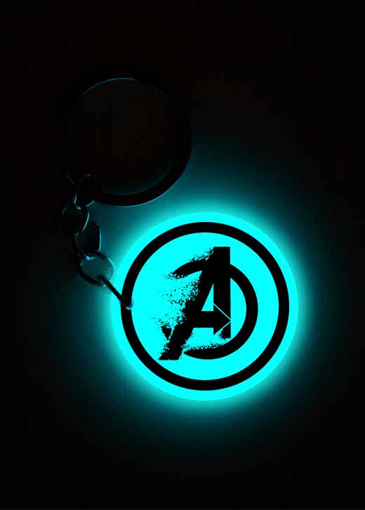 Avenger Dispersion | Keychain | Glow in Dark