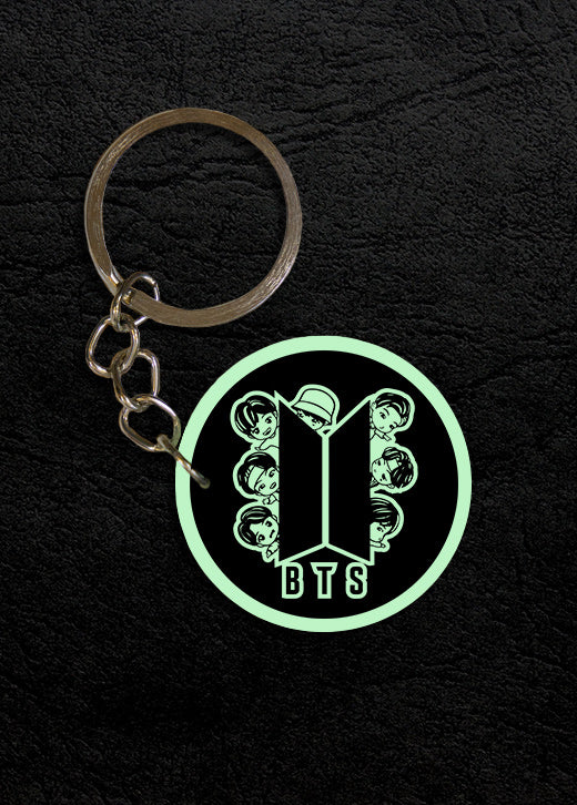 Diy BTS keychain | Army crafts, Bead charms diy, Bff gifts diy