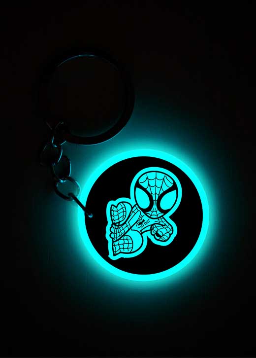Baby Spiderman | Keychain | Glow in Dark
