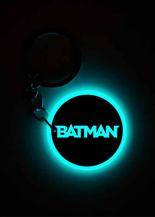 Batman | Keychain | Glow in Dark