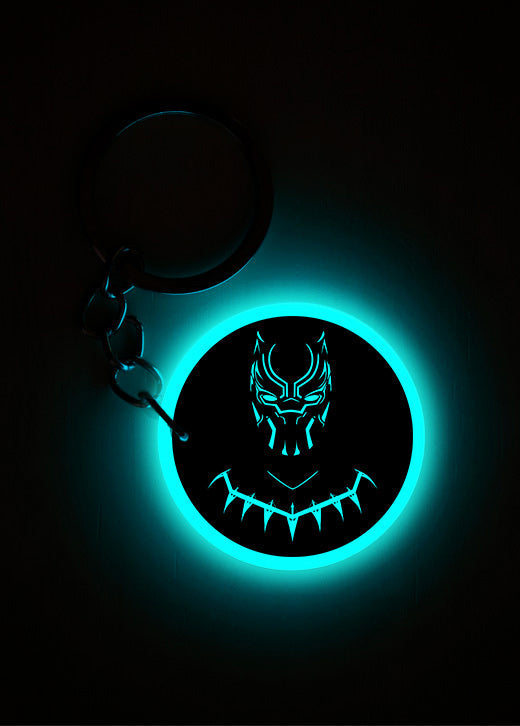 Black Panther | Keychain | Glow in Dark