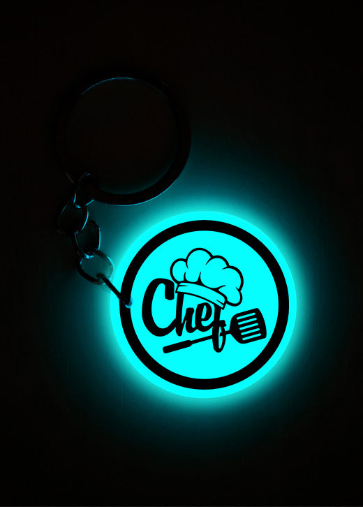 CHEF | Keychain | Glow in Dark