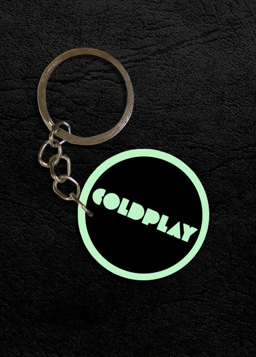 Coldplay | Keychain | Glow in Dark – Mi Glow Store