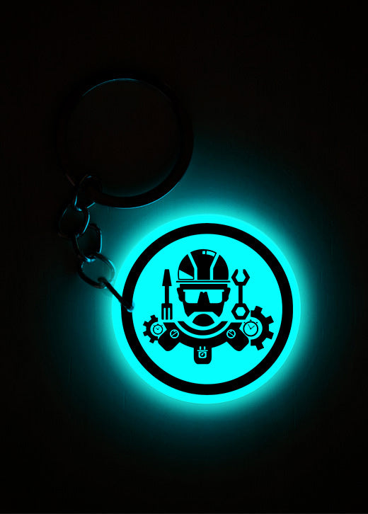 Engineer | Keychain | Glow in Dark