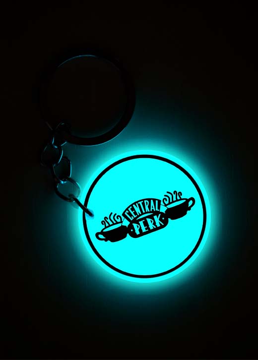 Central Perk (Friends) | Keychain | Glow in Dark