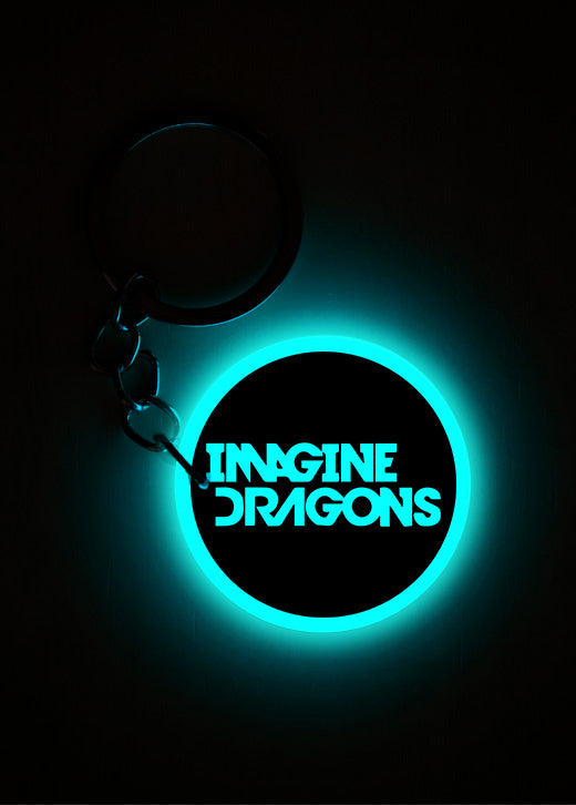 Imagine Dragons | Keychain | Glow in Dark