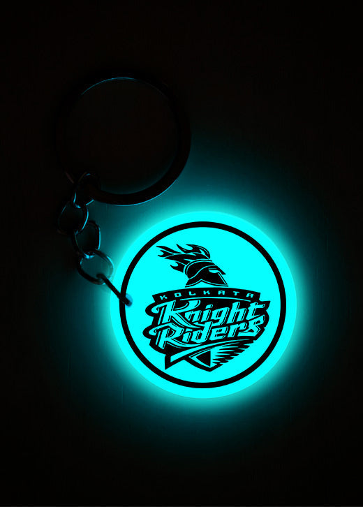 Kolkata Knight Riders (KKR) | Keychain | Glow in Dark