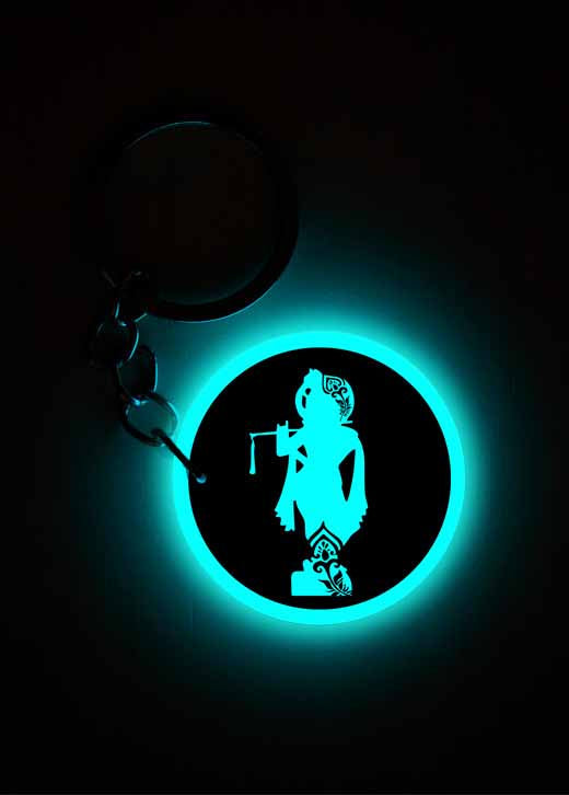Krishna | Keychain | Glow in Dark