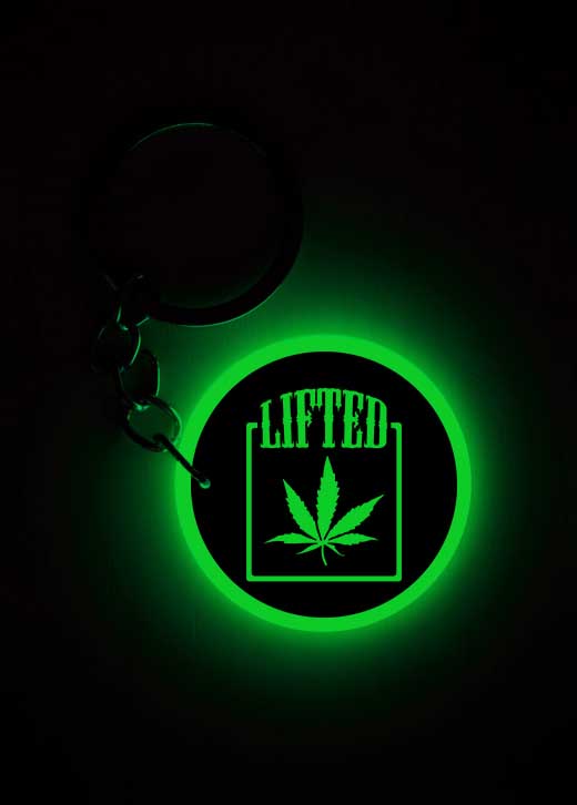 Lifted | Keychain | Glow in Dark – Mi Glow Store
