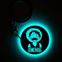 Popular Anime One Piece Cute Collectible Acrylic Keychains – Music Chests