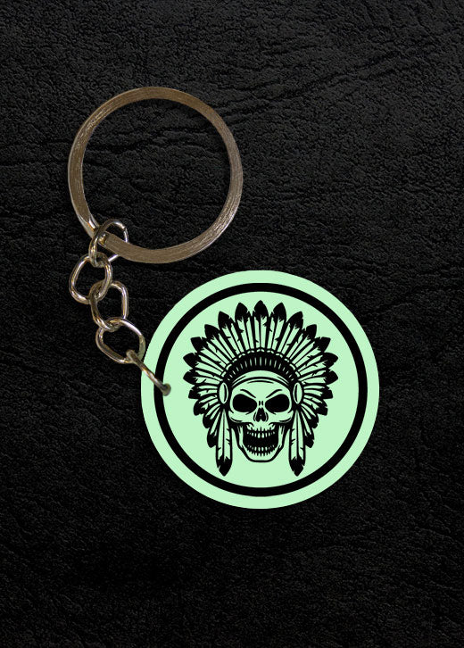 Native Indian | Keychain | Glow in Dark – Mi Glow Store
