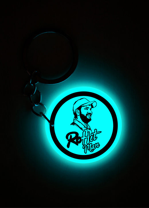 RohitMan | Keychain | Glow in Dark