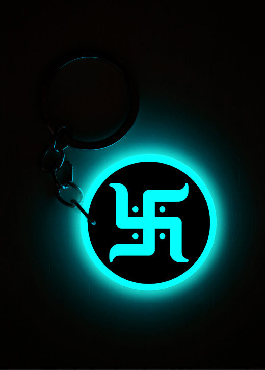 Swastika | Keychain | Glow in Dark