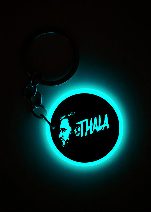 Thala | Mahendra Singh Dhoni | MSD | Keychain | Glow in Dark