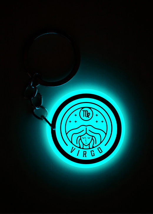 Virgo  | Keychain | Glow in Dark