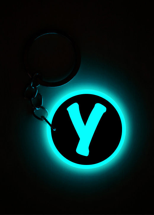 Y | Keychain | Glow In Dark