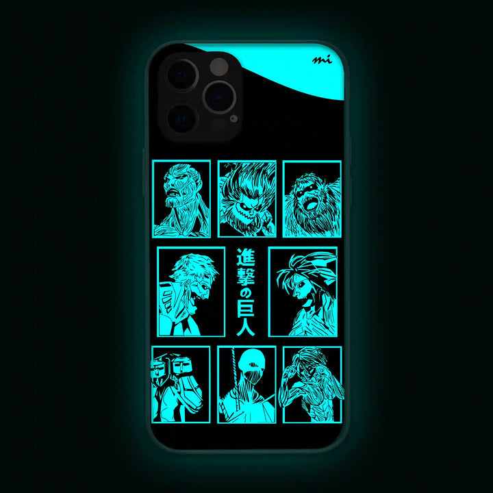 All Titans | Attack on Titan (AOT) | Anime | Glow in Dark | Phone Cove Mi Glow Store All Titans | Attack on Titan (AOT) | Anime | Glow in Dark | Phone Cove Mi Glow Store