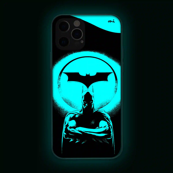 Batman | DC | Superhero | Glow in Dark | Phone Cover | Mobile Cover (Case) | Back Cover