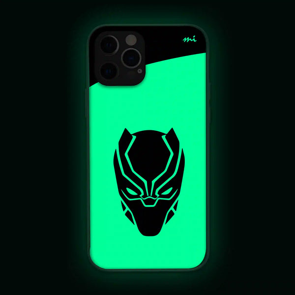Black Panther | Marvel | Superhero | Glow in Dark | Phone Cover | Mobile Cover (Case) | Back Cover
