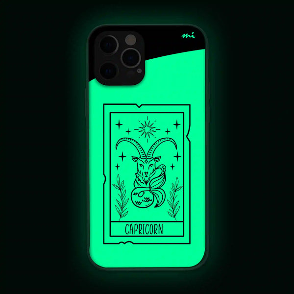 Capricorn | Zodiac | Phone Cover | Mobile Cover (Case) | Back Cover | Glow in Dark