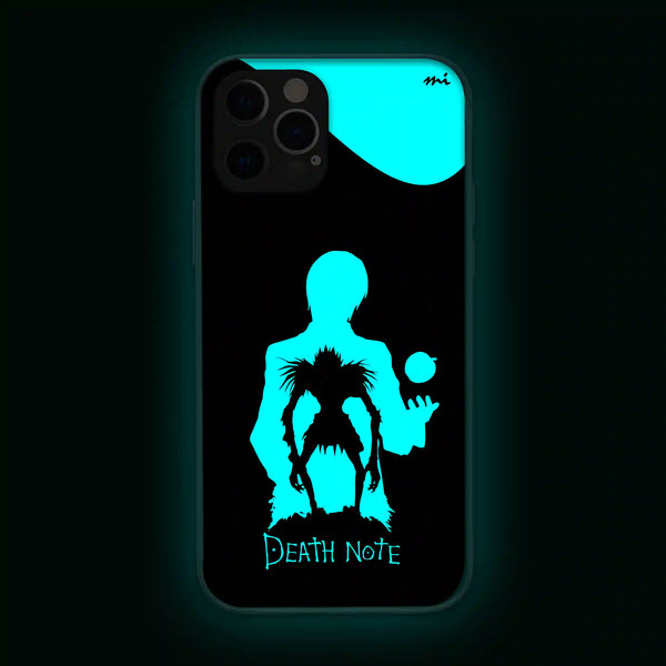 Death Note | Shinigami | Anime | Glow in Dark | Phone Cover | Mobile Cover (Case) | Back Cover