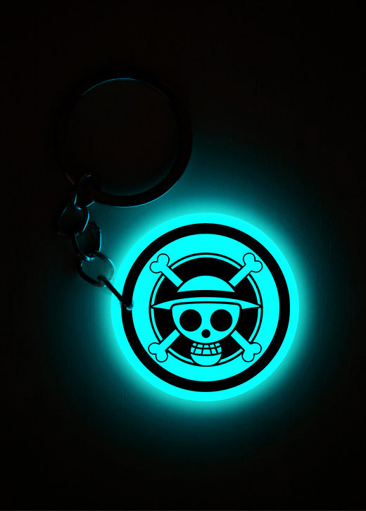 One Piece (Flag) | Keychain | Glow in Dark