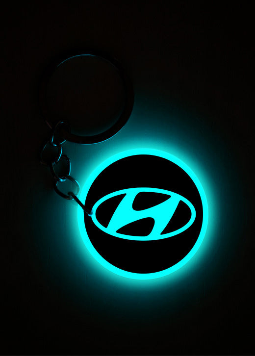Hyundai | Keychain | Glow in dark