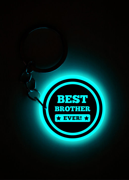 Best Brother Ever | Keychain | Glow in Dark