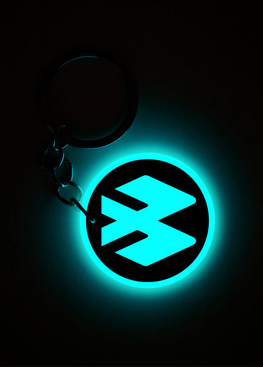 Bajaj | Keychain | Glow in dark