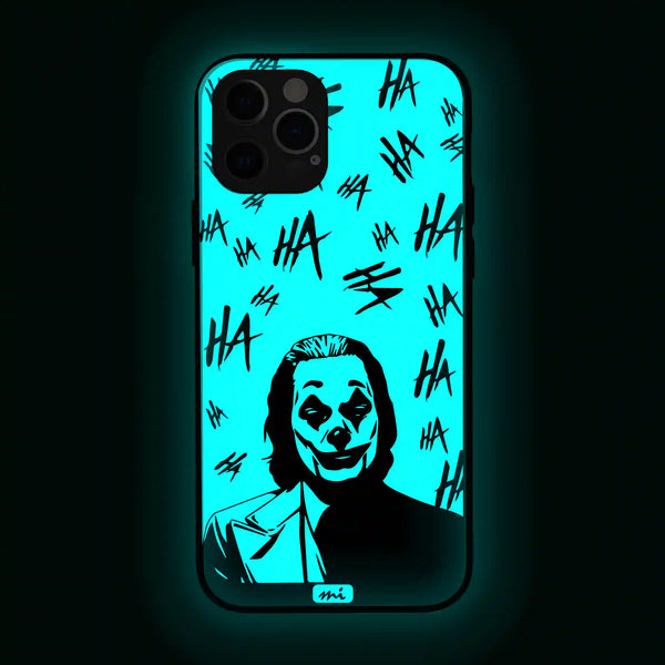Joker | Joaquin Phoenix | DC | Superhero | Glow in Dark | Phone Cover | Mobile Cover (Case) | Back Cover