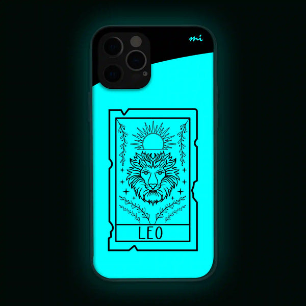 Leo | Zodiac | Phone Cover | Mobile Cover (Case) | Back Cover | Glow in Dark