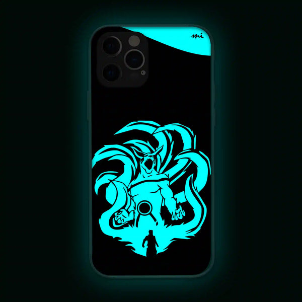 Naruto & Nine Tailed Fox | Anime | Glow in Dark | Phone Cover | Mobile Cover (Case) | Back Cover