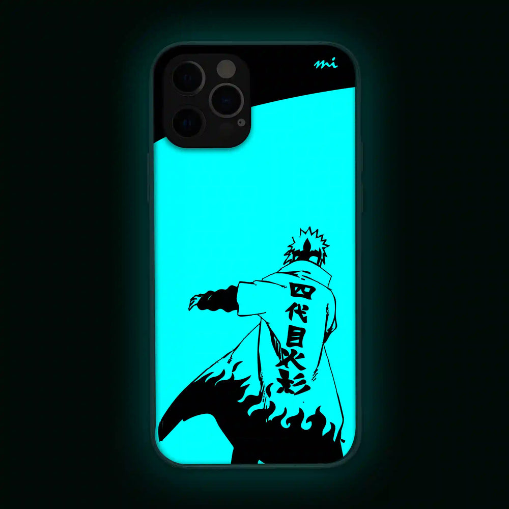 Minato Namikaze Naruto Anime Glow in Dark Phone Cover Mobile Cover Case Back Cover