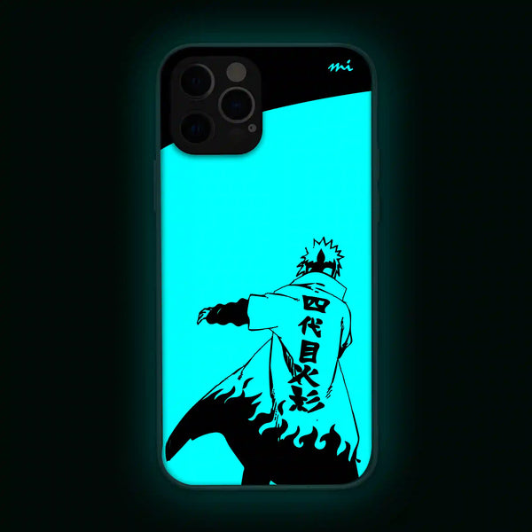 Minato Namikaze | Naruto | Anime | Glow in Dark | Phone Cover | Mobile Cover (Case) | Back Cover