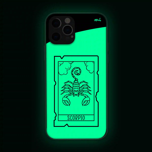 Scorpio | Zodiac | Phone Cover | Mobile Cover (Case) | Back Cover | Glow in Dark
