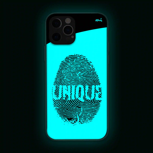 Unique Thumbprint | Quotes | Glow in Dark | Phone Cover | Mobile Cover (Case) | Back Cover