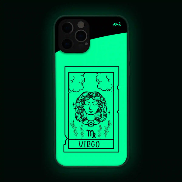 Virgo | Zodiac | Phone Cover | Mobile Cover (Case) | Back Cover | Glow in Dark